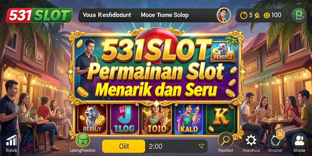 Tampilan gameplay seru dari game slot 531SLOT yang menarik.