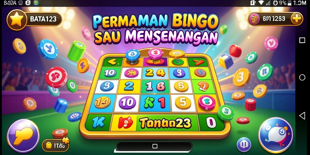 Tampilan seru gameplay Bingo di BATA123 yang mendebarkan.