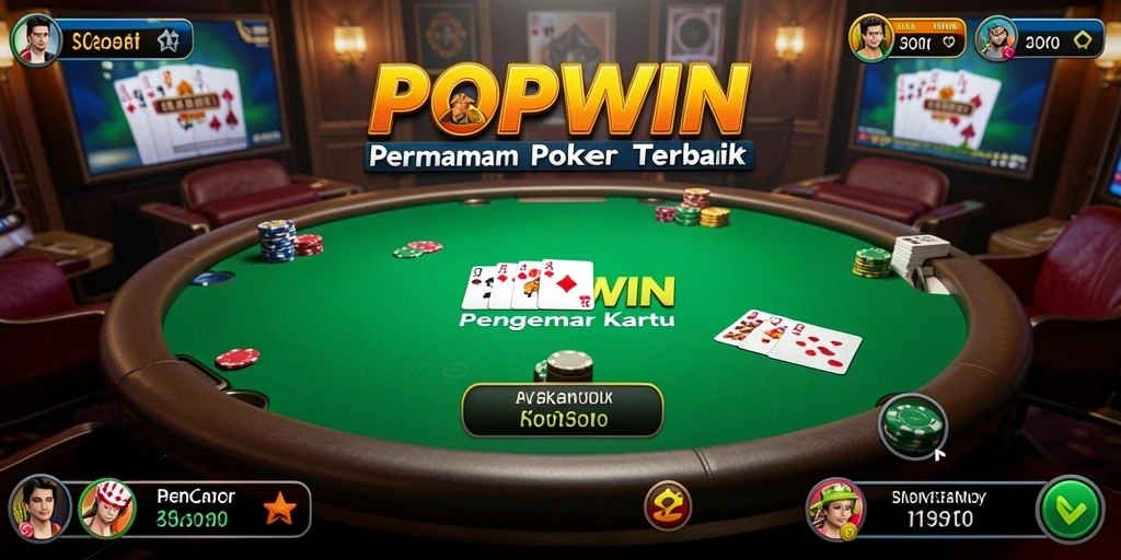 Tangkapan layar gameplay Poker yang menarik di POPWIN.
