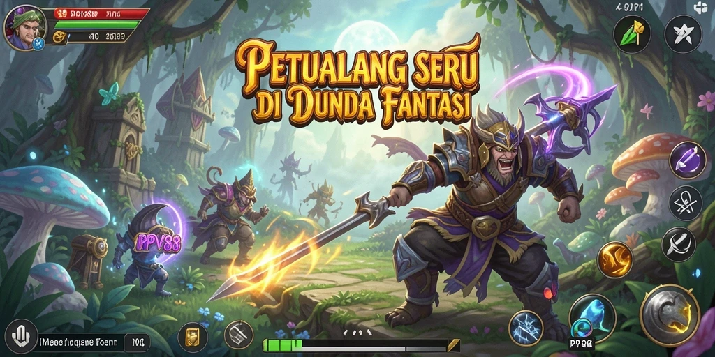 Gameplay PPV88 yang penuh aksi dan petualangan seru.