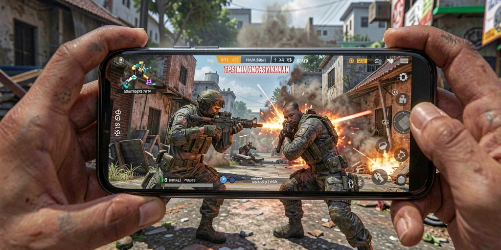 Gameplay intens RP55 yang menampilkan aksi seru dan grafis menawan.