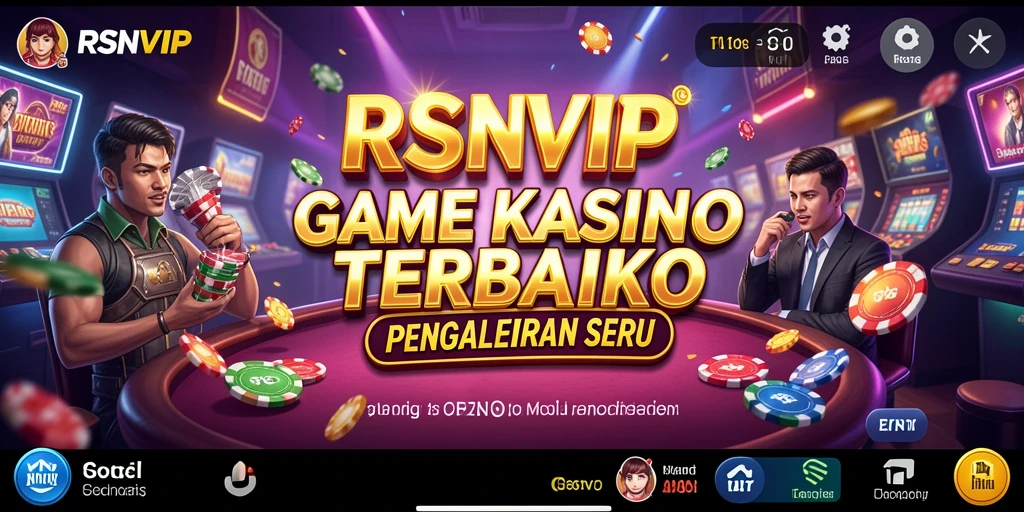 Tampilan gameplay seru dari RSNVIP yang memukau.