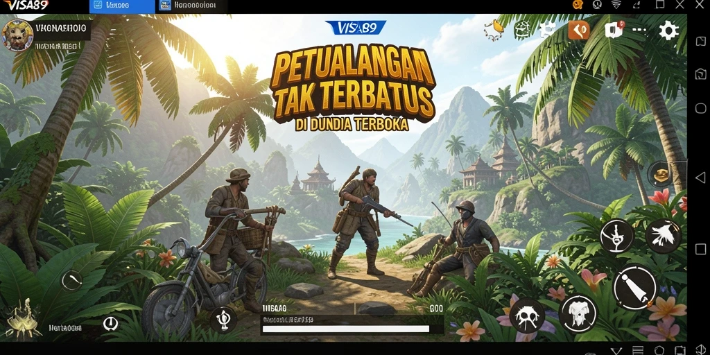 Tampak gameplay Open World yang mengasyikkan dan menggugah rasa ingin tahu.