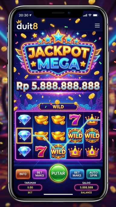 Tampilan antarmuka aplikasi duit8 yang modern.